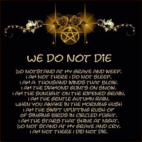 A Wiccan Tribute: A Farewell Poem